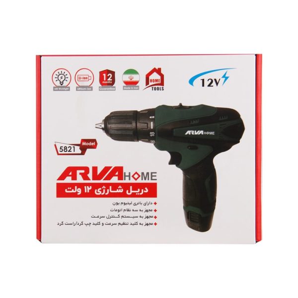 دریل پیچ گوشتی شارژی خانگی